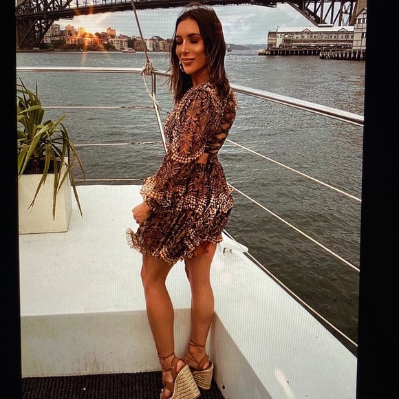 Zimmerman Tali Batik cut out dress - Picture 16 of 17